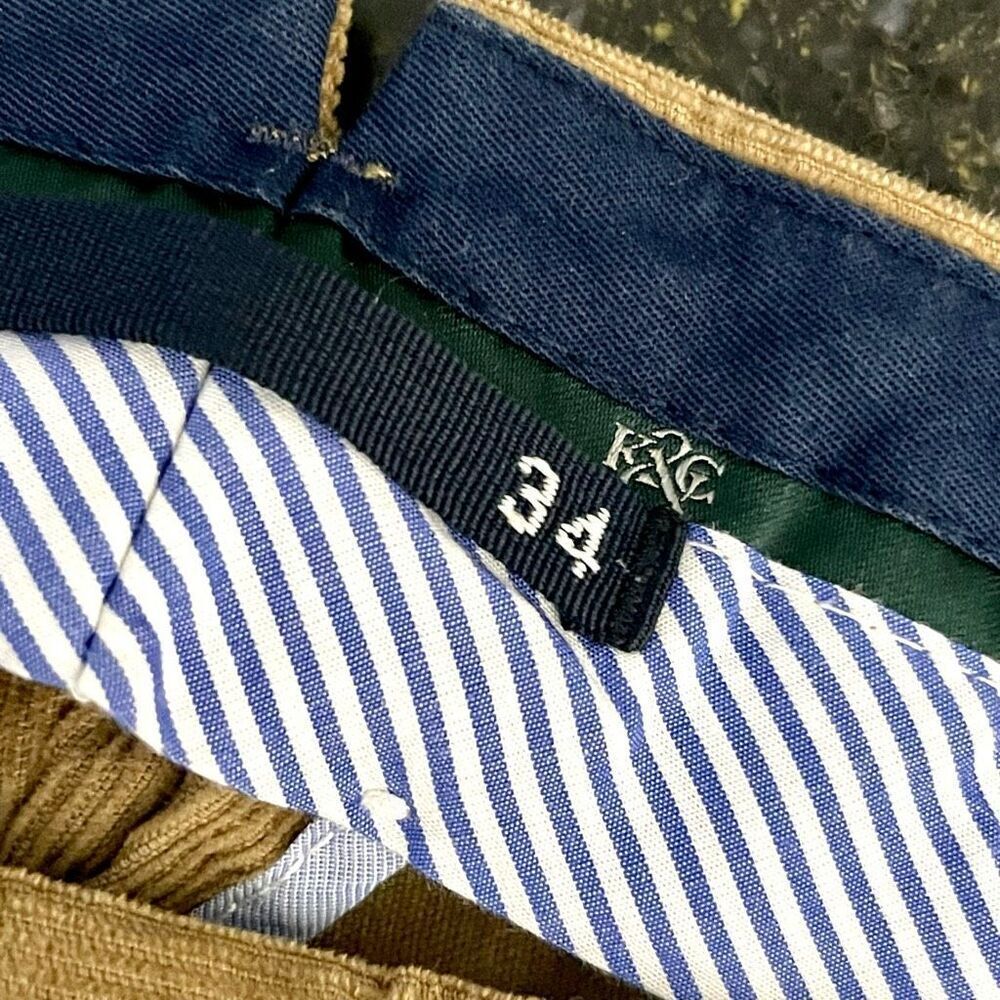Kent & Curwin BRIGGS corduroy Pants. NWOT! Size 34. - Picture 6 of 9